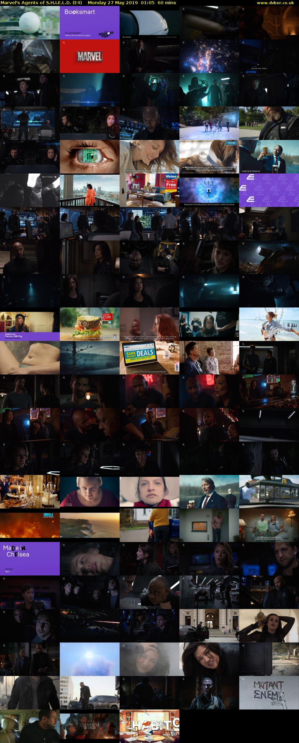 Marvel's Agents of S.H.I.E.L.D. (E4) Monday 27 May 2019 01:05 - 02:05