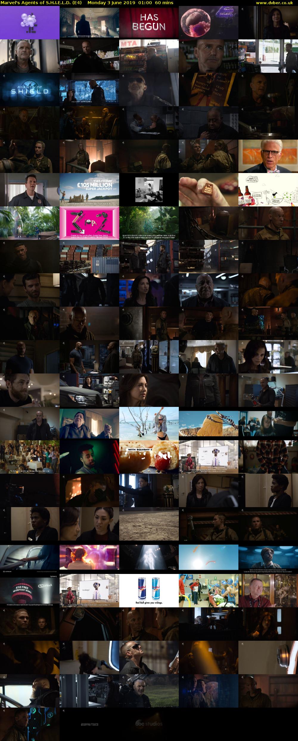 Marvel's Agents of S.H.I.E.L.D. (E4) Monday 3 June 2019 01:00 - 02:00