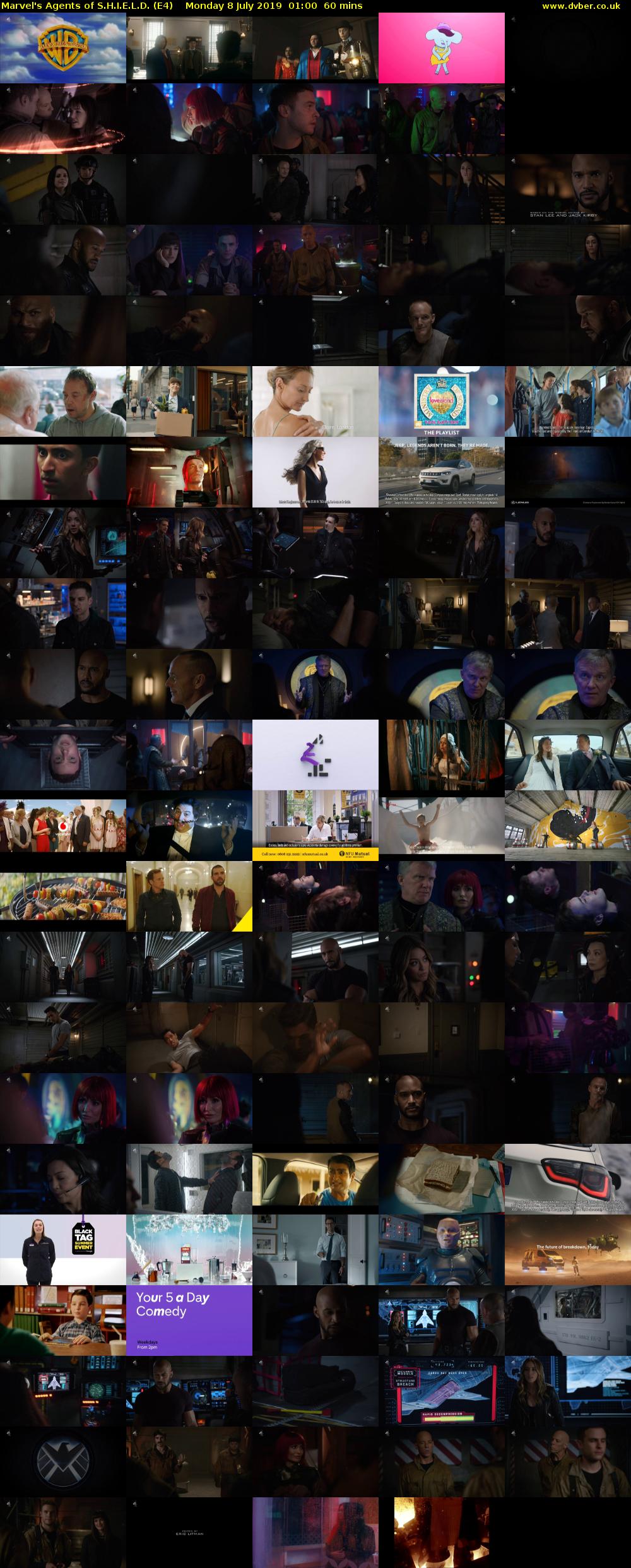 Marvel's Agents of S.H.I.E.L.D. (E4) Monday 8 July 2019 01:00 - 02:00