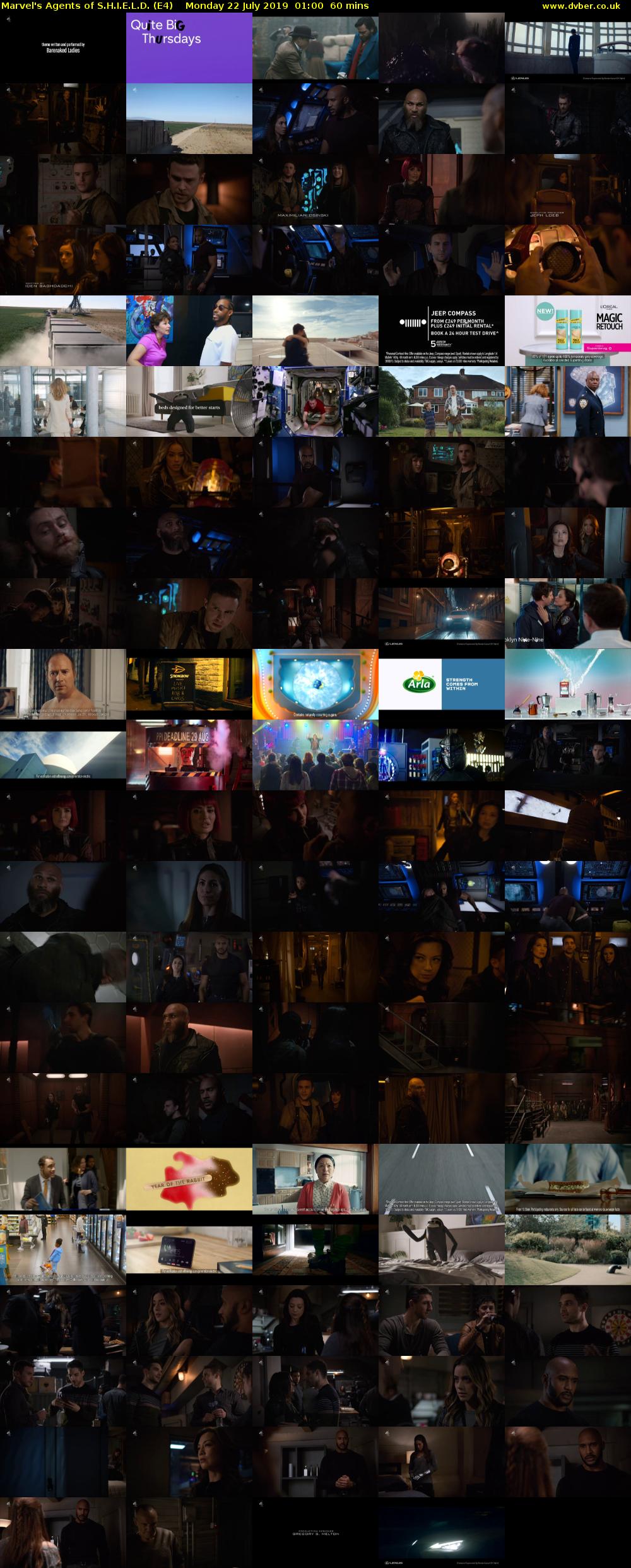 Marvel's Agents of S.H.I.E.L.D. (E4) Monday 22 July 2019 01:00 - 02:00