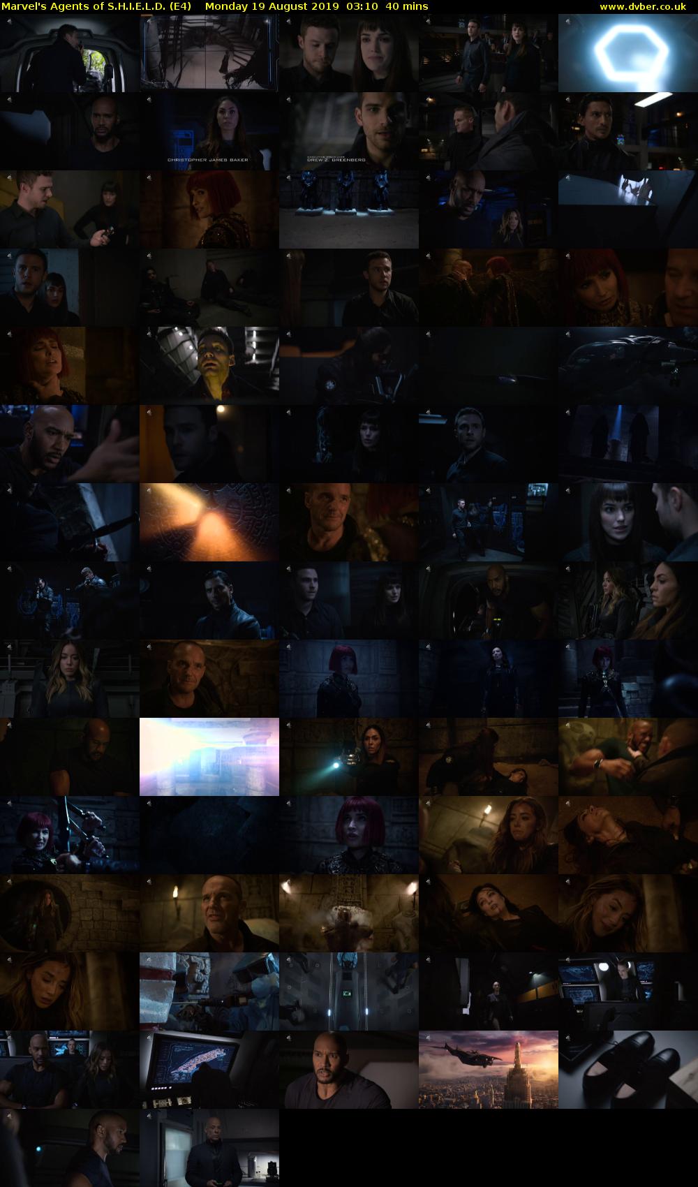 Marvel's Agents of S.H.I.E.L.D. (E4) Monday 19 August 2019 03:10 - 03:50