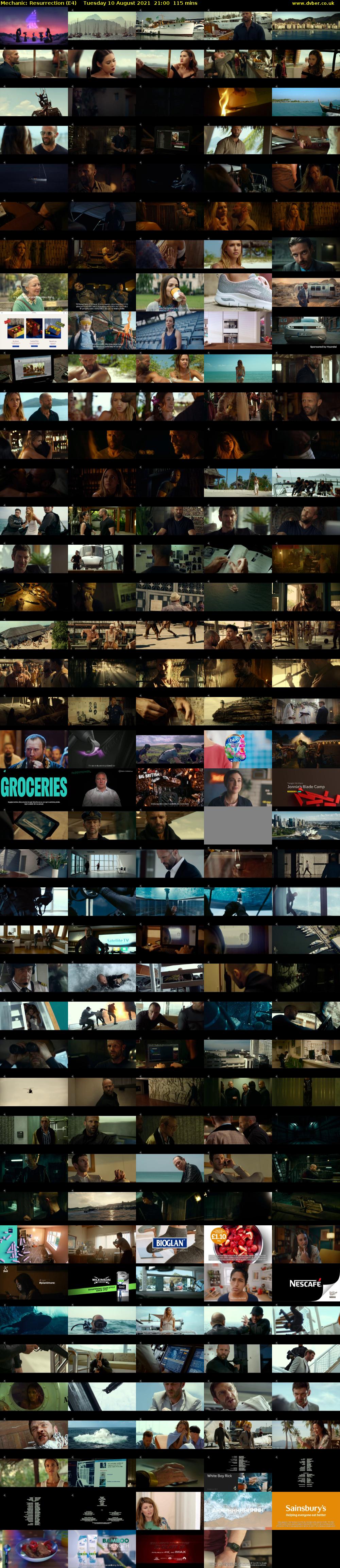 Mechanic: Resurrection (E4) Tuesday 10 August 2021 21:00 - 22:55