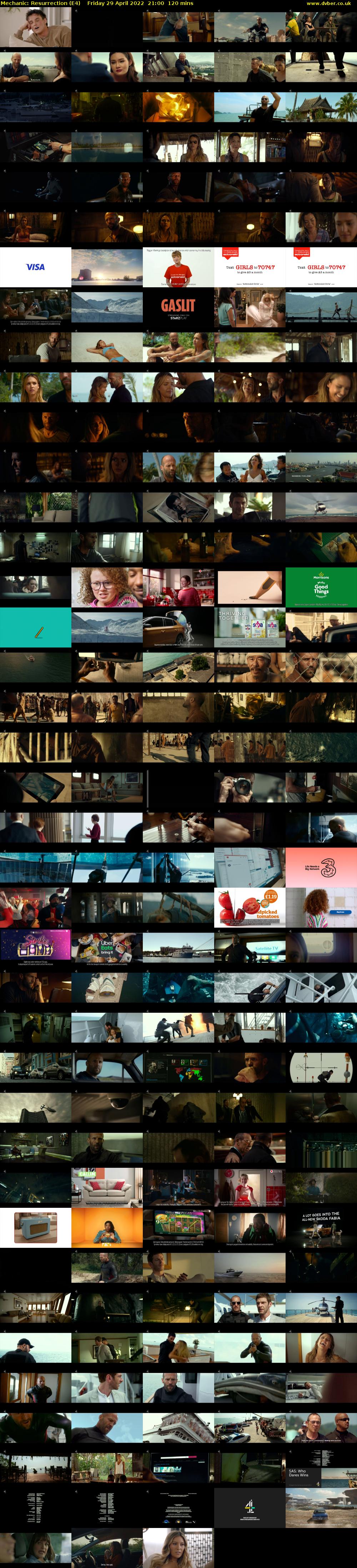 Mechanic: Resurrection (E4) Friday 29 April 2022 21:00 - 23:00