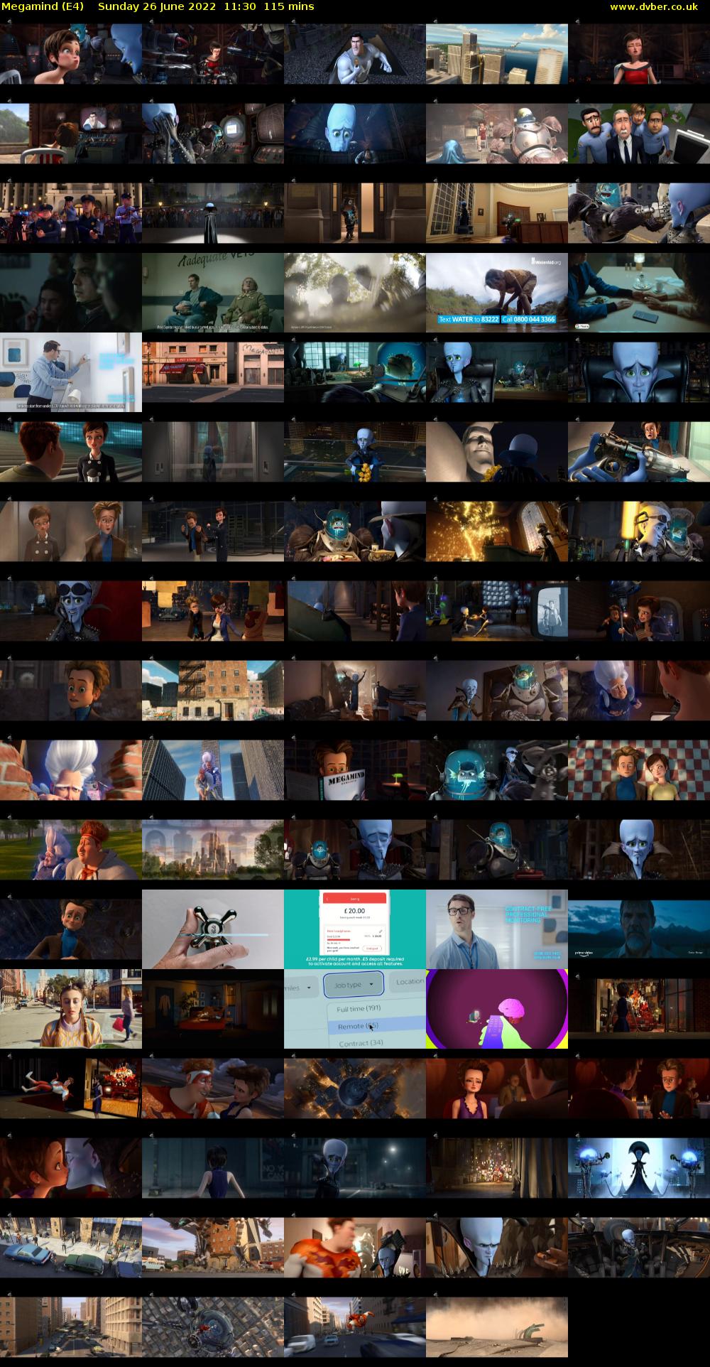 Megamind (E4) Sunday 26 June 2022 11:30 - 13:25