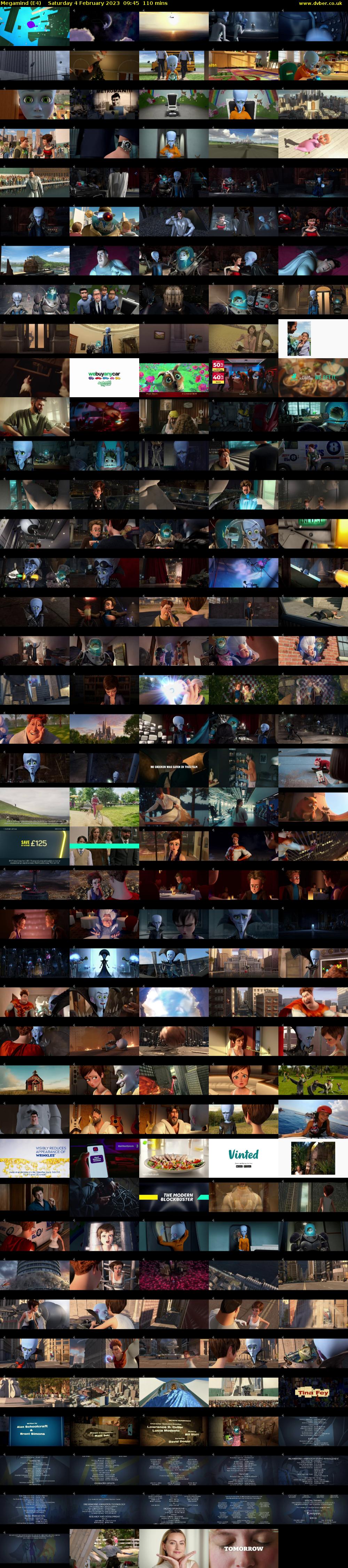 Megamind (E4) Saturday 4 February 2023 09:45 - 11:35