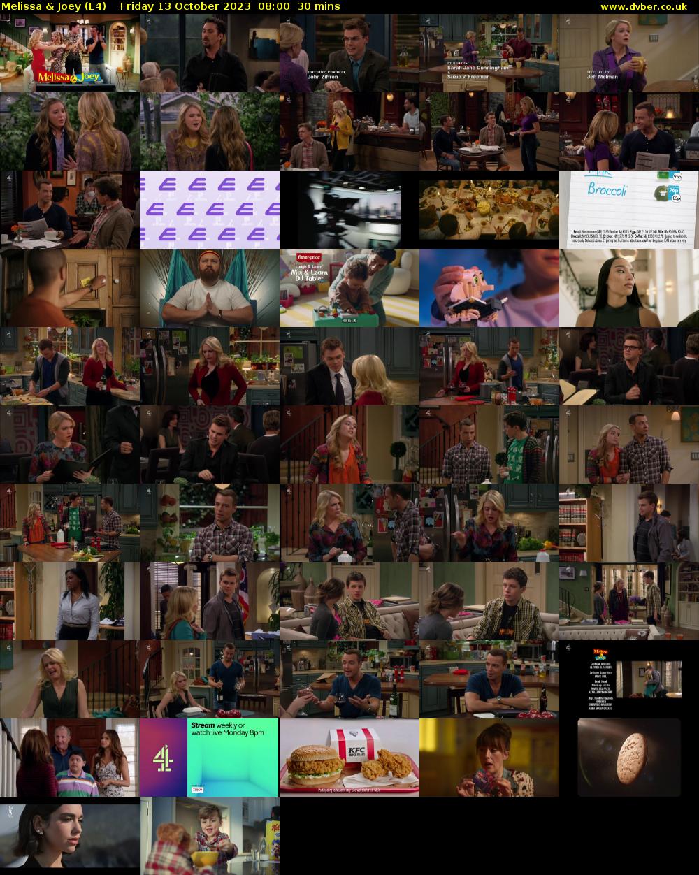 Melissa & Joey (E4) Friday 13 October 2023 08:00 - 08:30