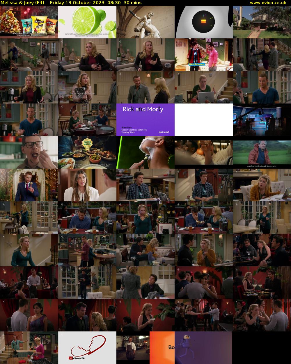 Melissa & Joey (E4) Friday 13 October 2023 08:30 - 09:00