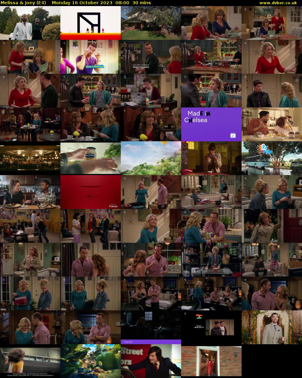Melissa & Joey (E4) Monday 16 October 2023 08:00 - 08:30