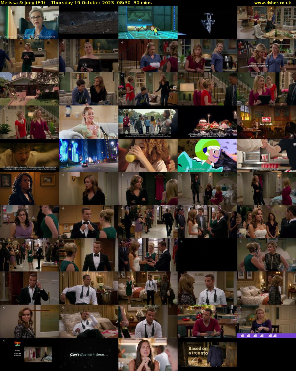 Melissa & Joey (E4) Thursday 19 October 2023 08:30 - 09:00