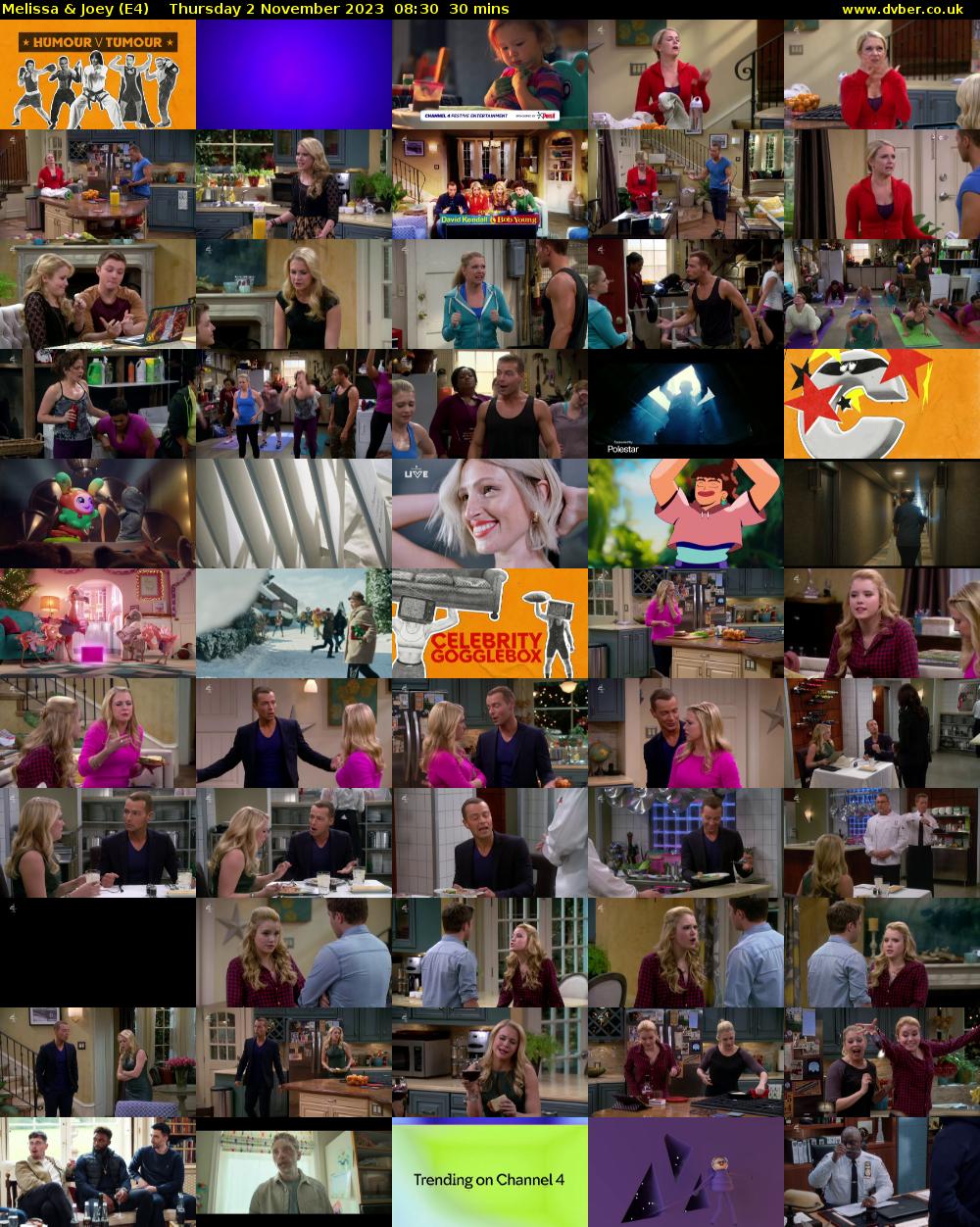 Melissa & Joey (E4) Thursday 2 November 2023 08:30 - 09:00