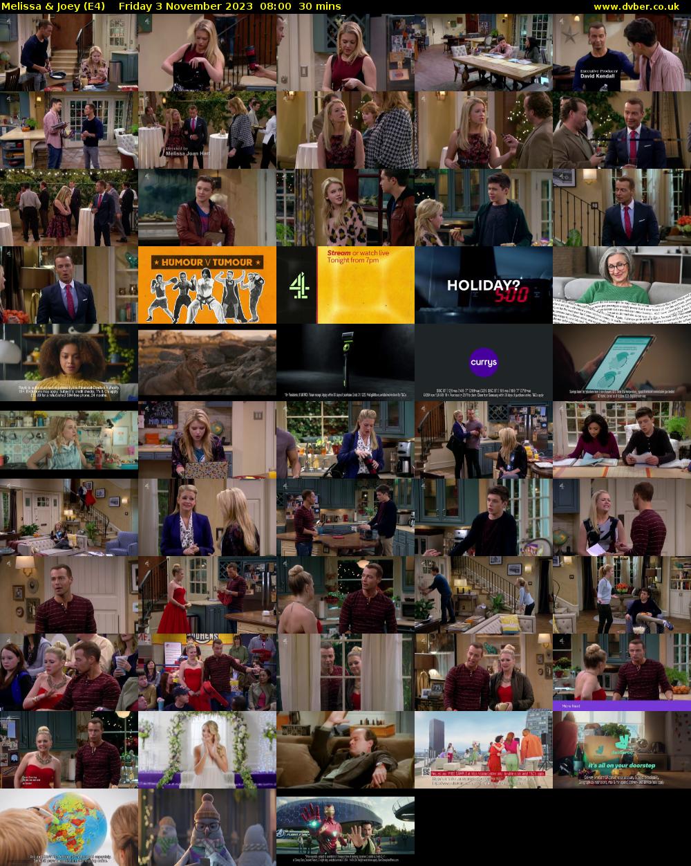 Melissa & Joey (E4) Friday 3 November 2023 08:00 - 08:30