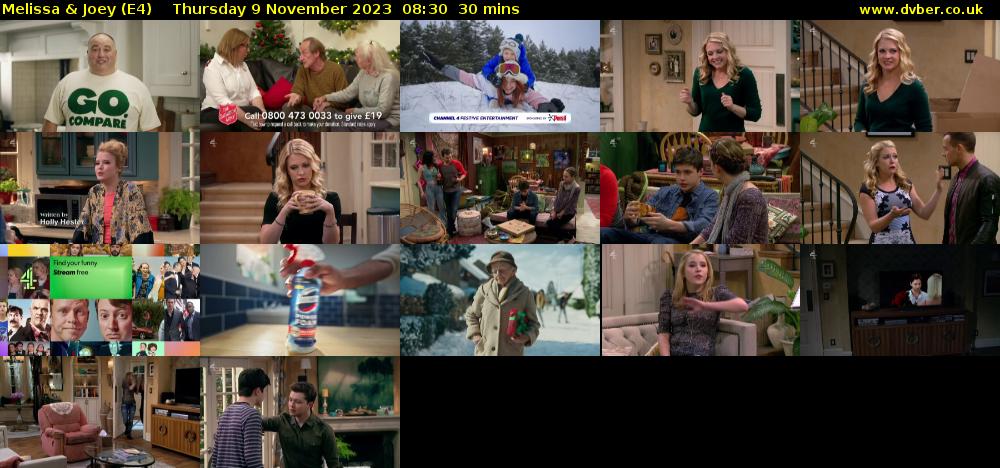 Melissa & Joey (E4) Thursday 9 November 2023 08:30 - 09:00