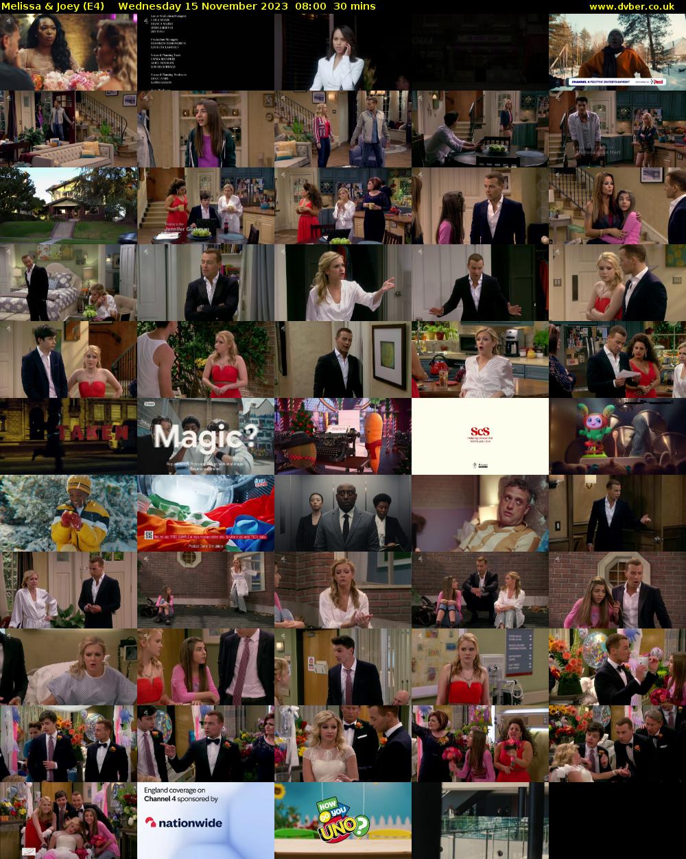 Melissa & Joey (E4) Wednesday 15 November 2023 08:00 - 08:30