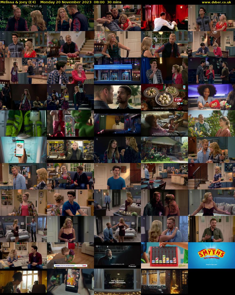 Melissa & Joey (E4) Monday 20 November 2023 08:00 - 08:30