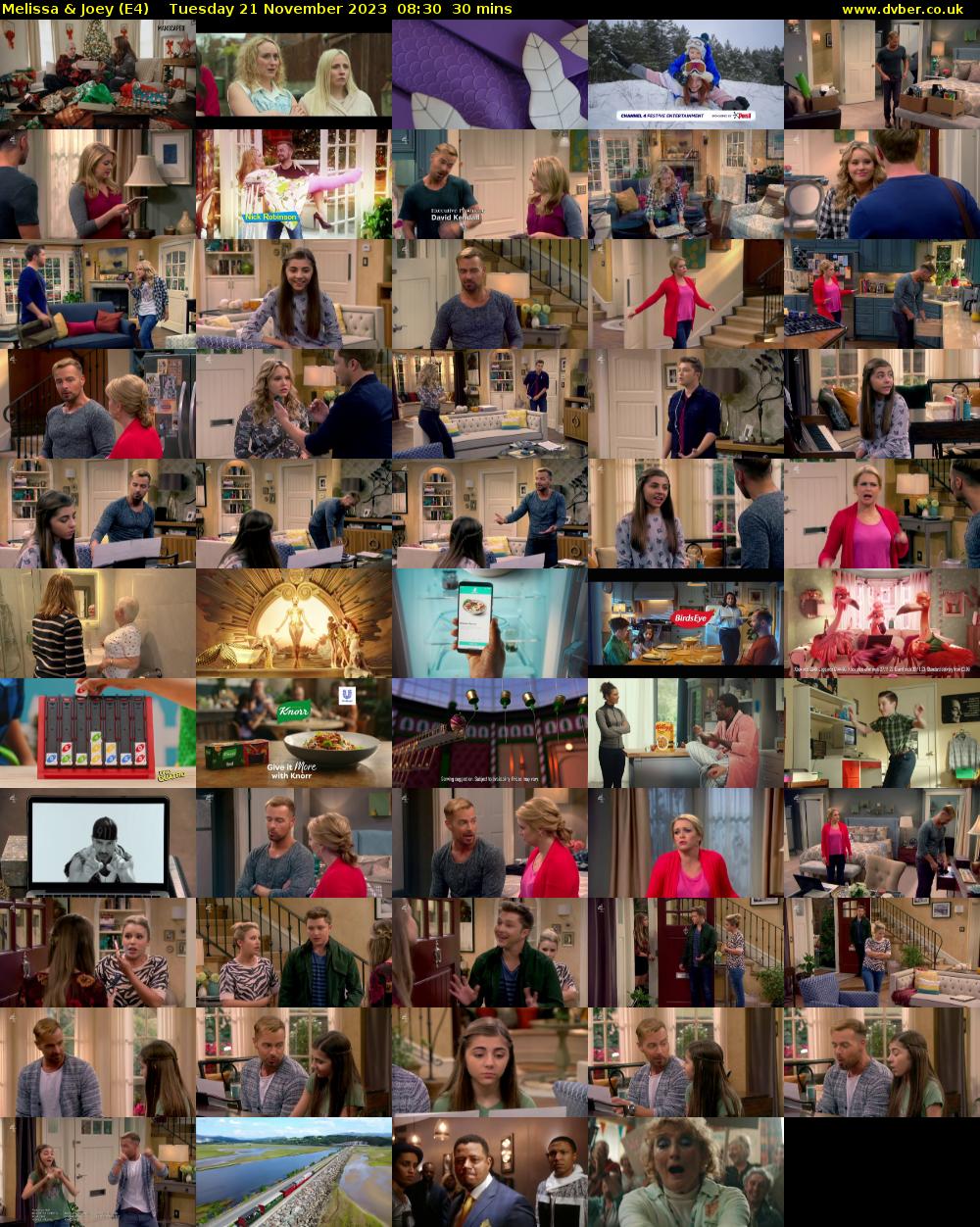 Melissa & Joey (E4) Tuesday 21 November 2023 08:30 - 09:00
