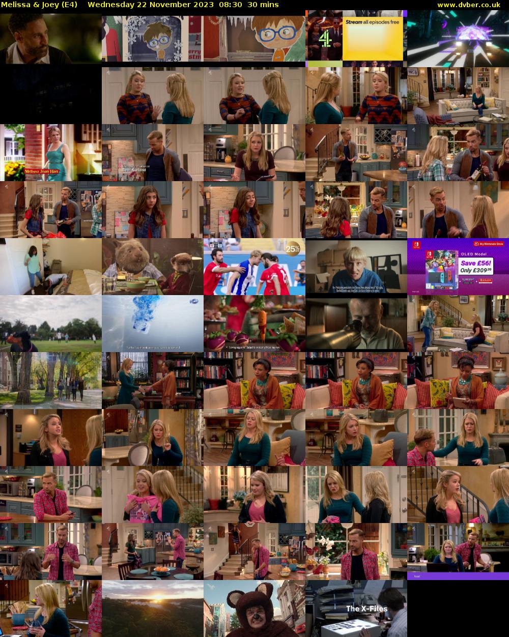 Melissa & Joey (E4) Wednesday 22 November 2023 08:30 - 09:00