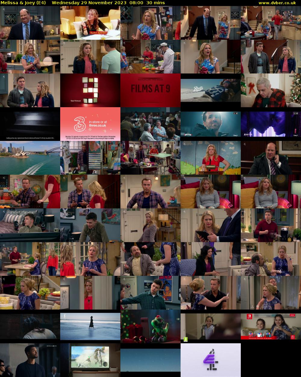 Melissa & Joey (E4) Wednesday 29 November 2023 08:00 - 08:30