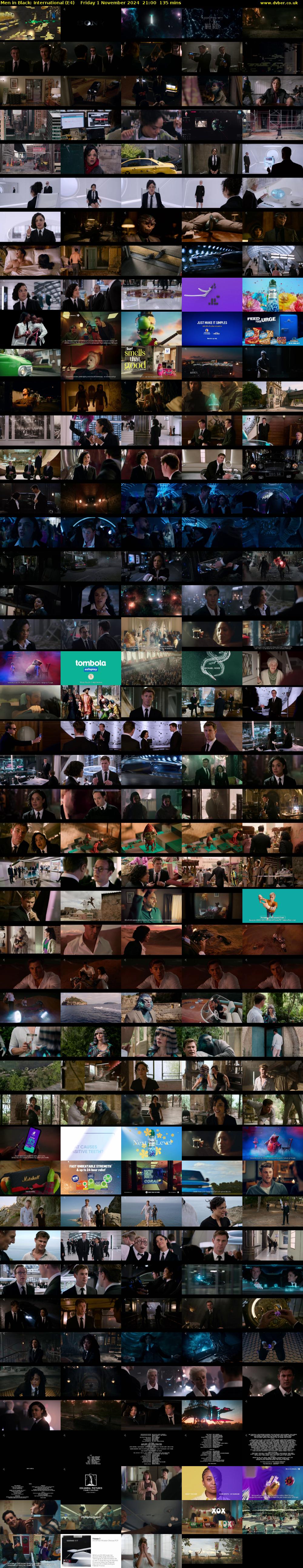 Men in Black: International (E4) Friday 1 November 2024 21:00 - 23:15