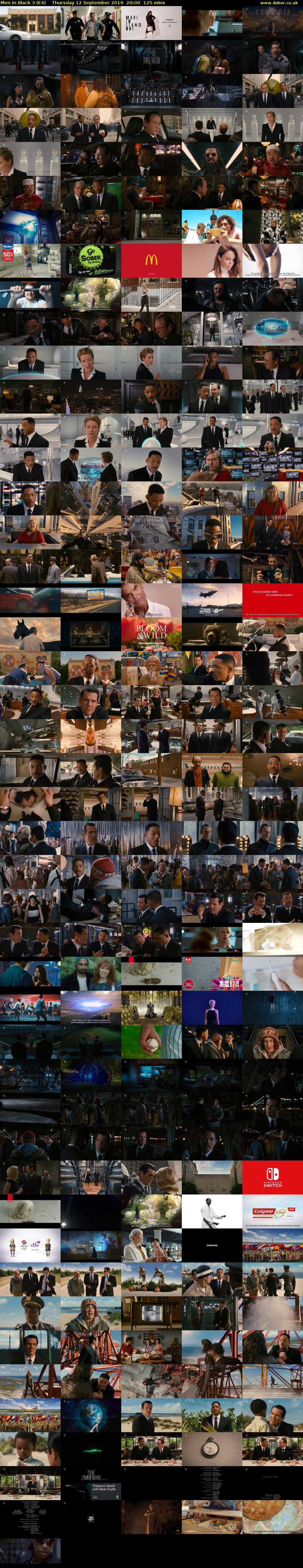 Men in Black 3 (E4) Thursday 12 September 2019 20:00 - 22:05