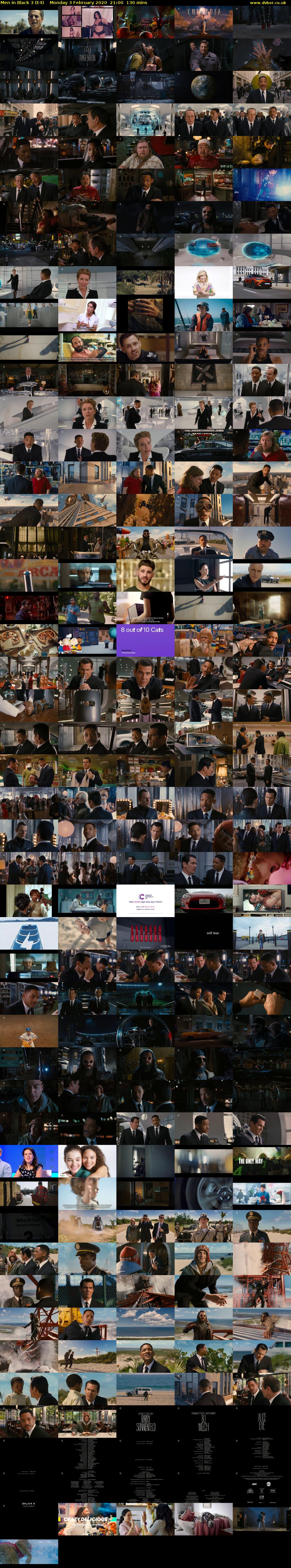 Men in Black 3 (E4) Monday 3 February 2020 21:00 - 23:10