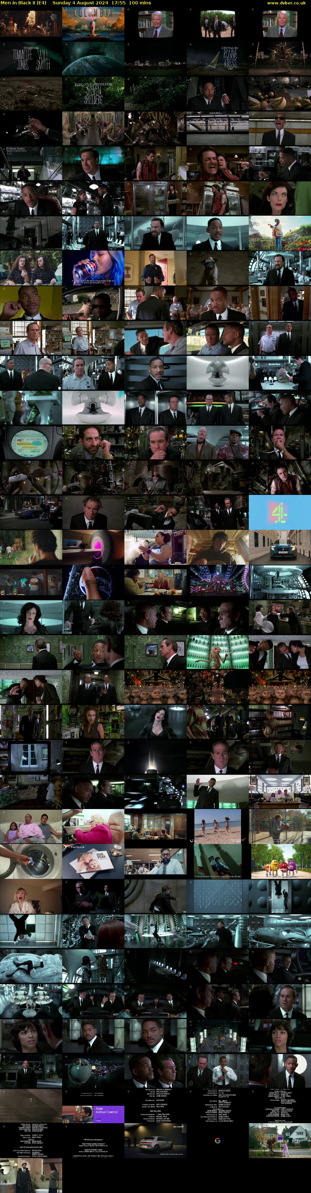 Men in Black II (E4) Sunday 4 August 2024 17:55 - 19:35