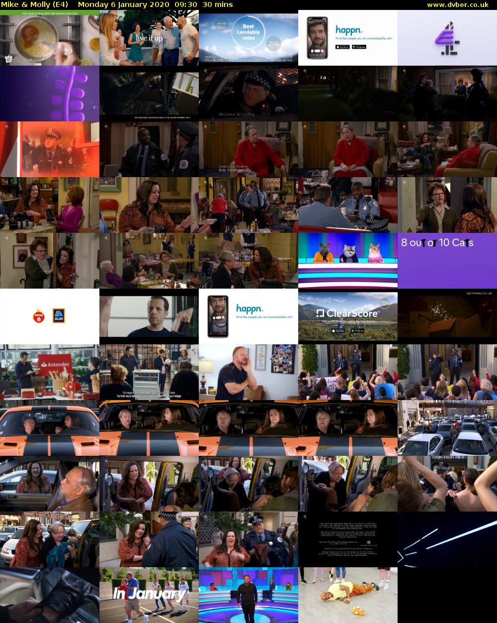 Mike & Molly (E4) Monday 6 January 2020 09:30 - 10:00