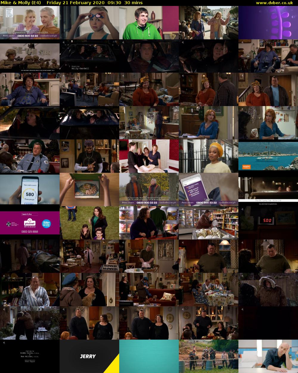 Mike & Molly (E4) Friday 21 February 2020 09:30 - 10:00