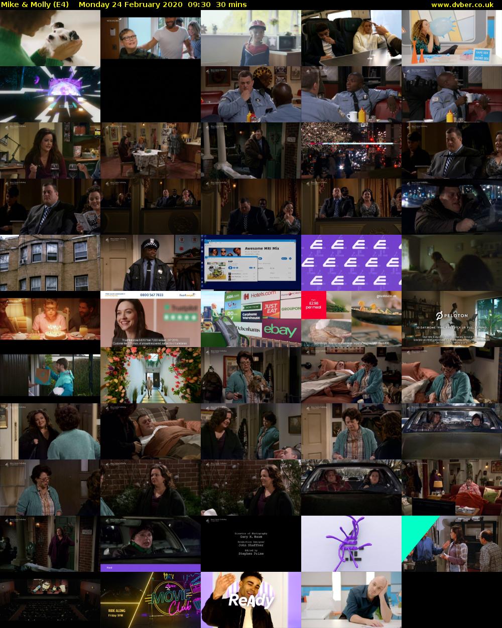 Mike & Molly (E4) Monday 24 February 2020 09:30 - 10:00