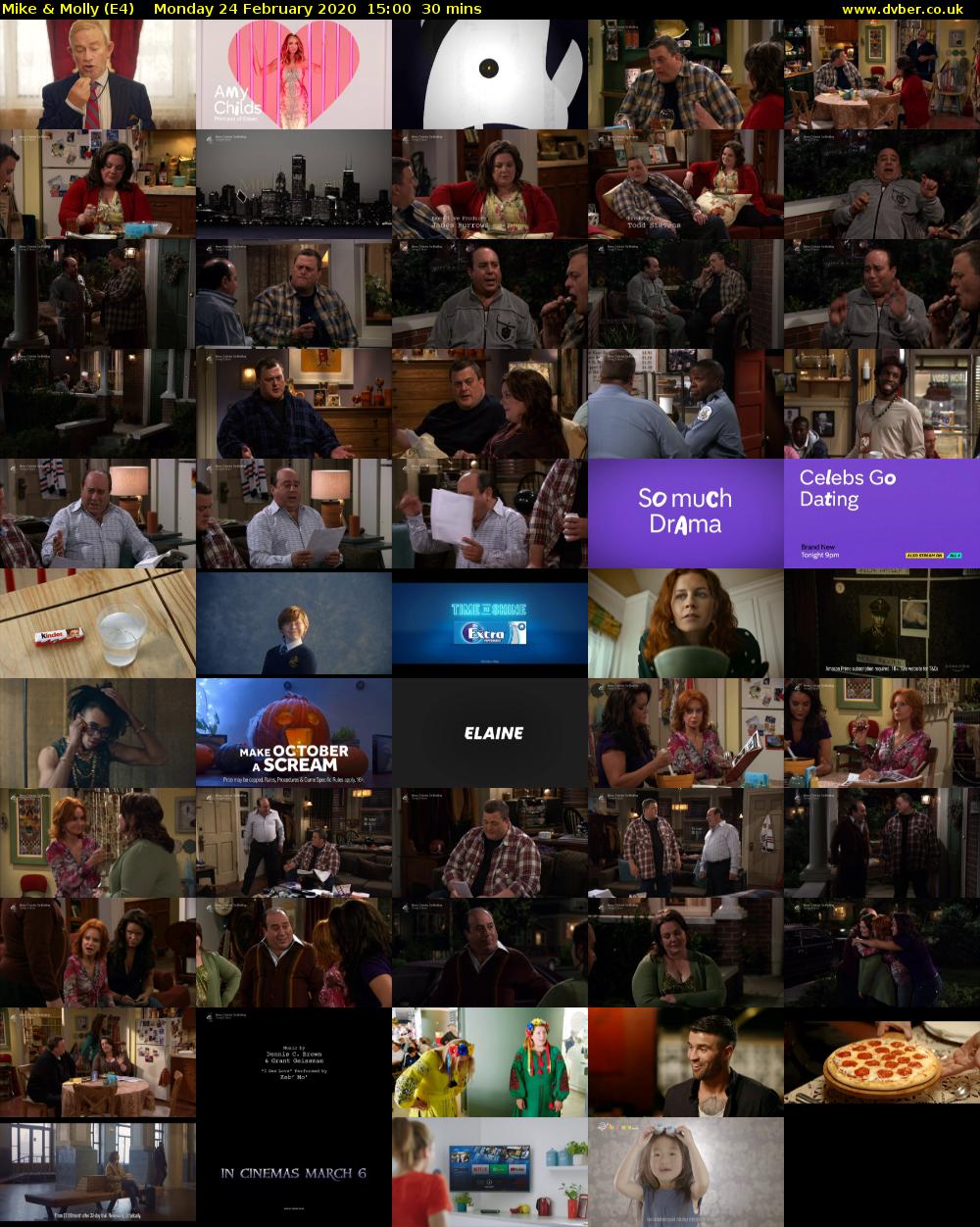 Mike & Molly (E4) Monday 24 February 2020 15:00 - 15:30