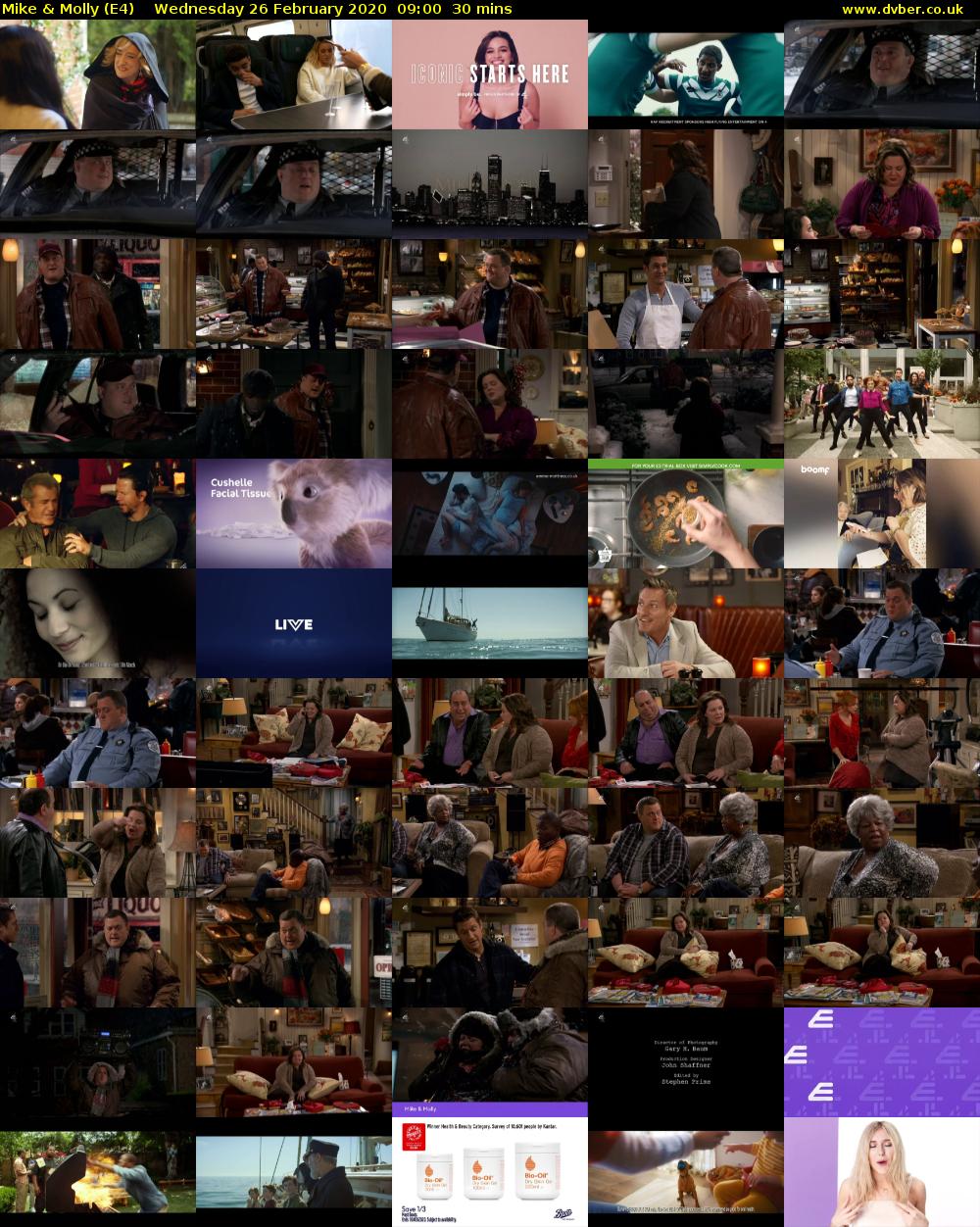 Mike & Molly (E4) Wednesday 26 February 2020 09:00 - 09:30