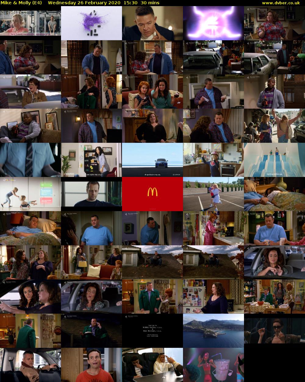 Mike & Molly (E4) Wednesday 26 February 2020 15:30 - 16:00