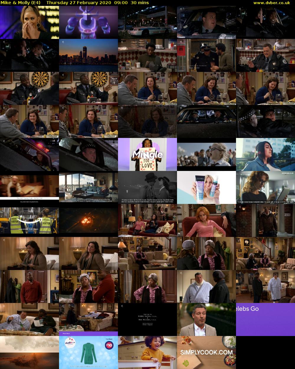 Mike & Molly (E4) Thursday 27 February 2020 09:00 - 09:30