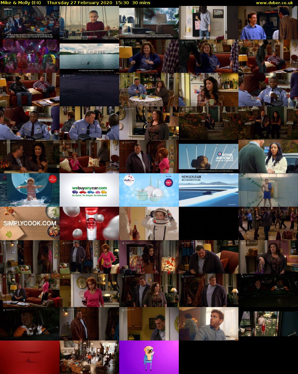Mike & Molly (E4) Thursday 27 February 2020 15:30 - 16:00