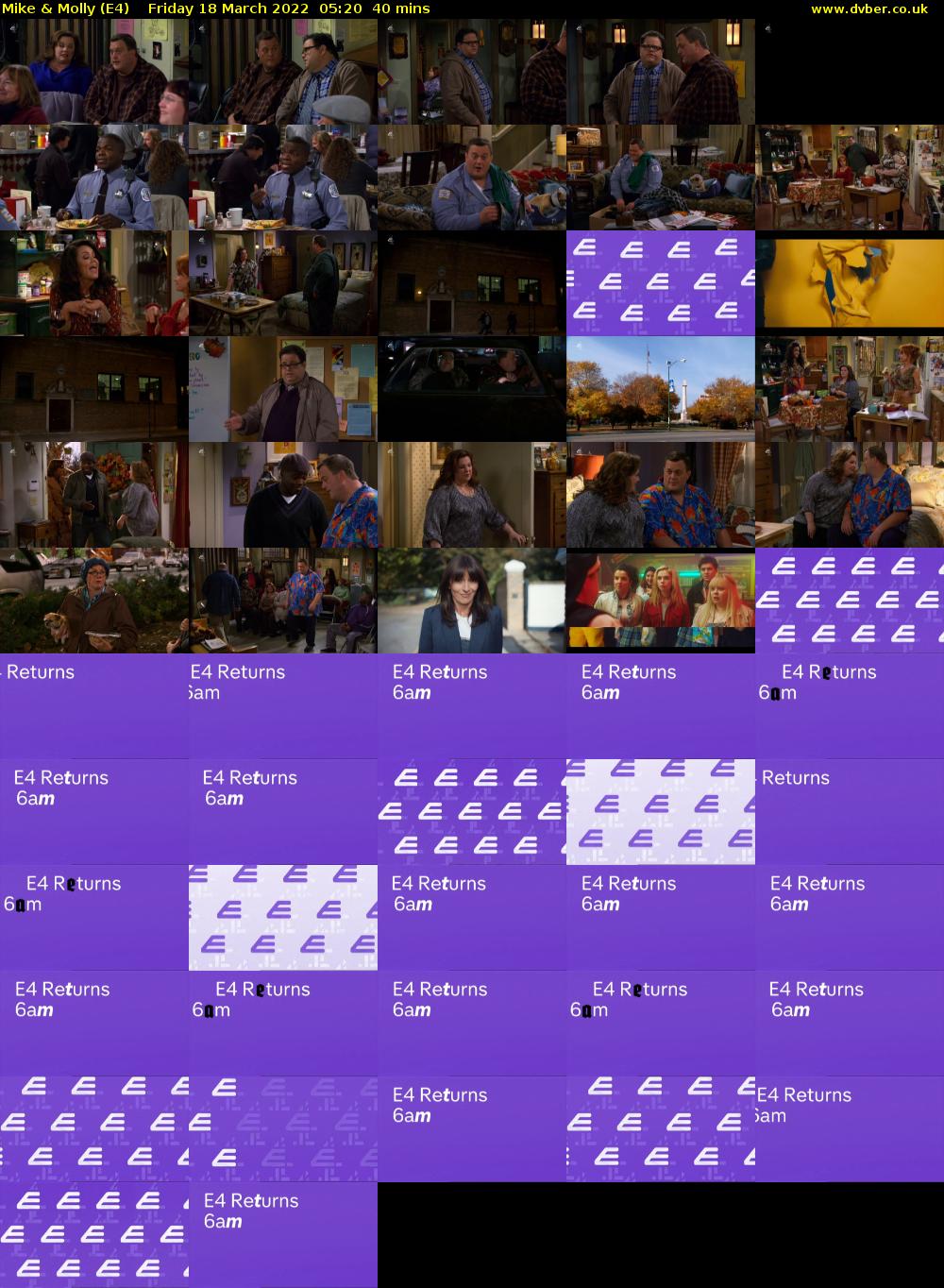Mike & Molly (E4) Friday 18 March 2022 05:20 - 06:00