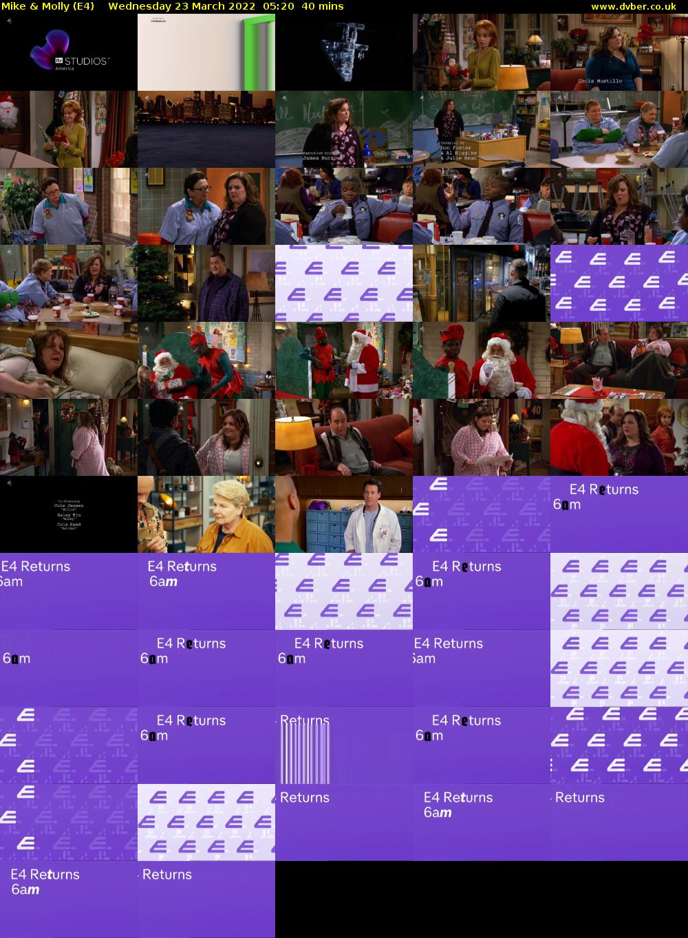 Mike & Molly (E4) Wednesday 23 March 2022 05:20 - 06:00