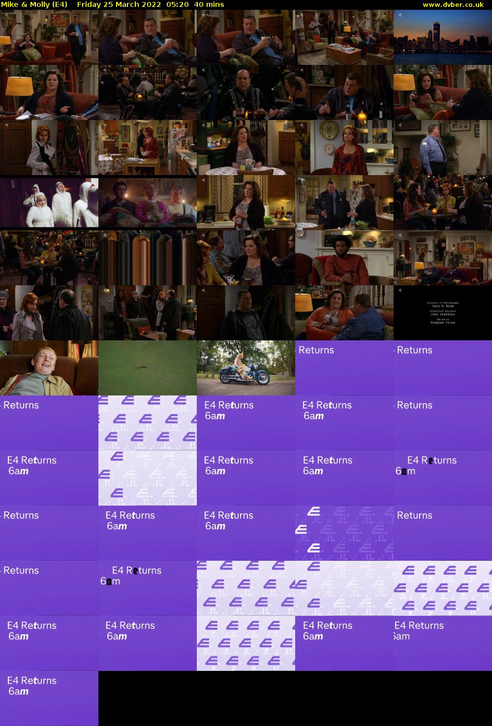 Mike & Molly (E4) Friday 25 March 2022 05:20 - 06:00
