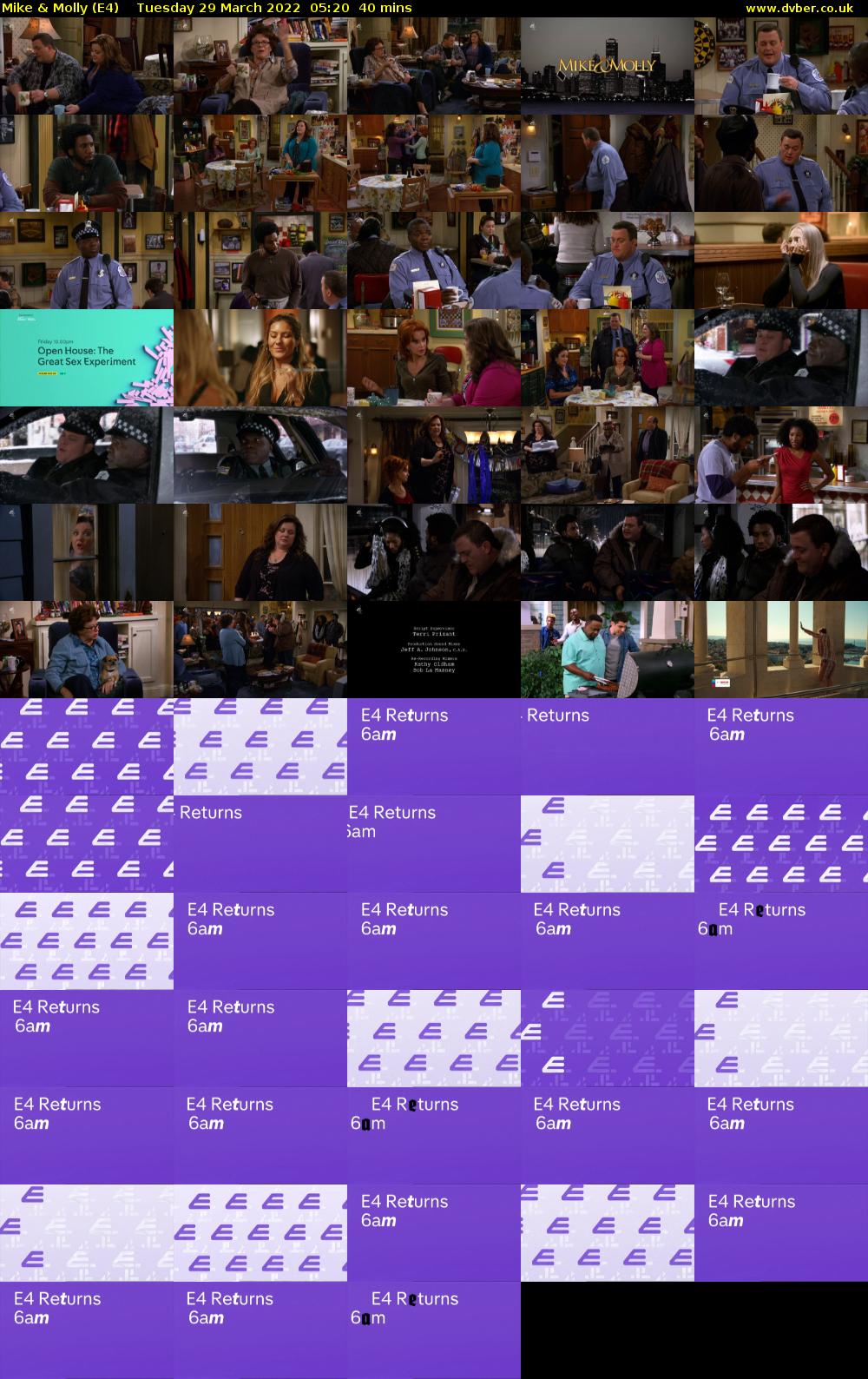 Mike & Molly (E4) Tuesday 29 March 2022 05:20 - 06:00
