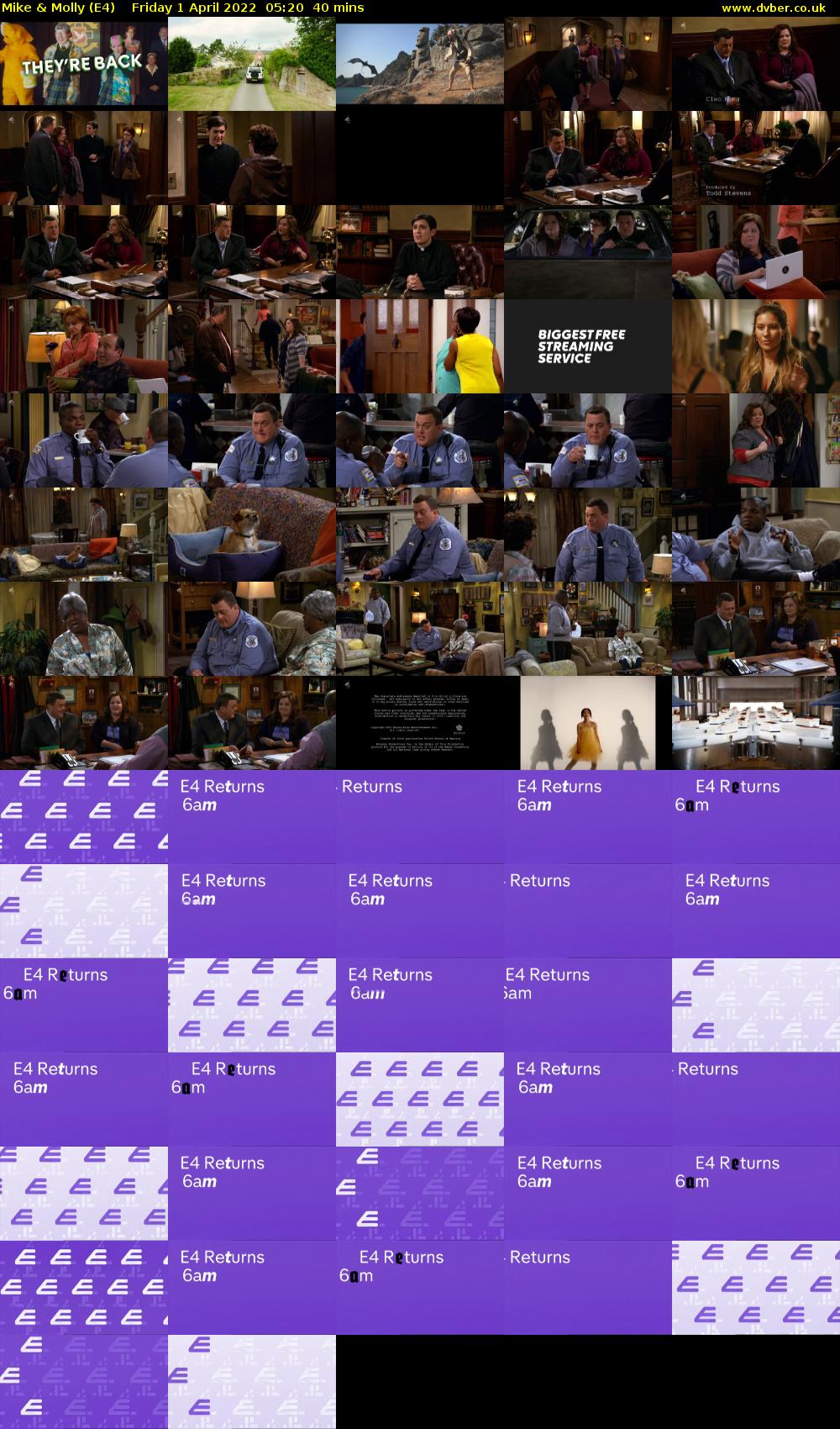 Mike & Molly (E4) Friday 1 April 2022 05:20 - 06:00