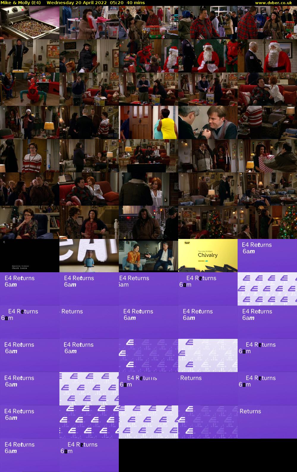 Mike & Molly (E4) Wednesday 20 April 2022 05:20 - 06:00