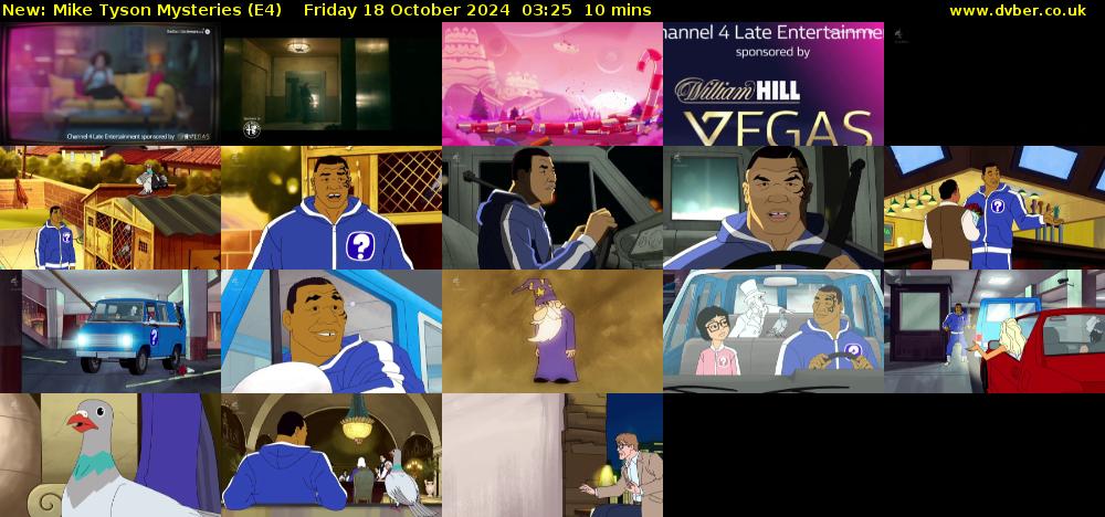 Mike Tyson Mysteries (E4) Friday 18 October 2024 03:25 - 03:35