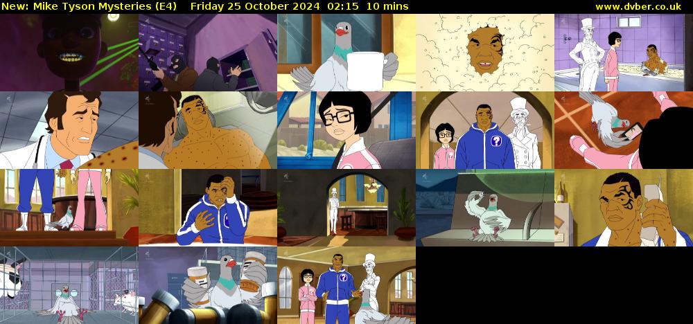 Mike Tyson Mysteries (E4) Friday 25 October 2024 02:15 - 02:25