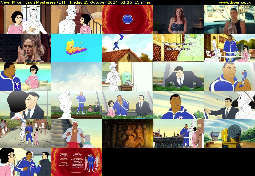 Mike Tyson Mysteries (E4) Friday 25 October 2024 02:25 - 02:40