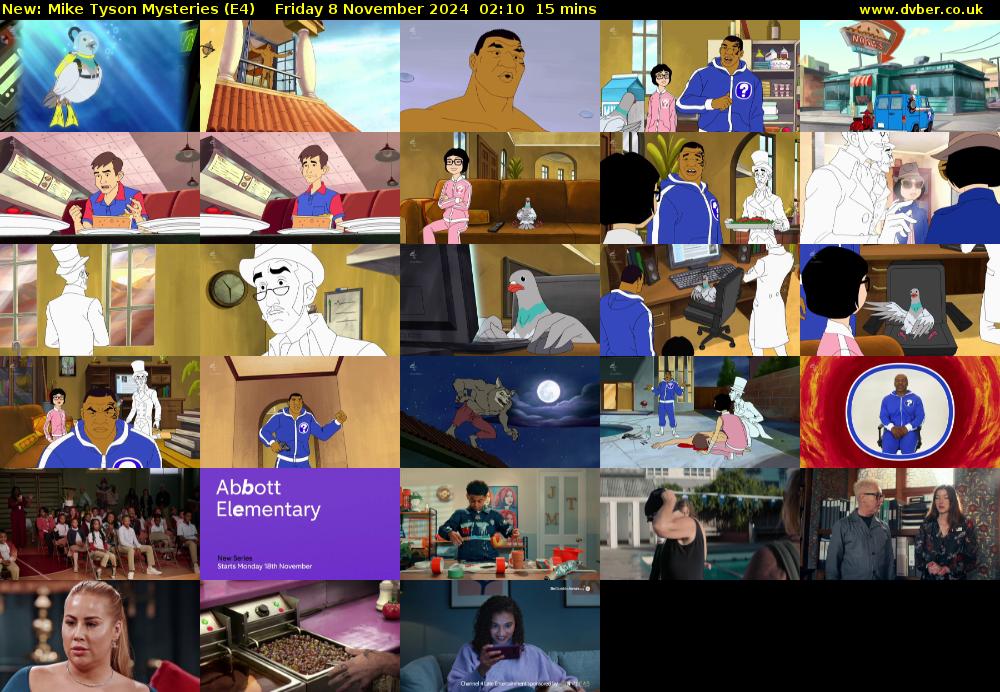 Mike Tyson Mysteries (E4) Friday 8 November 2024 02:10 - 02:25