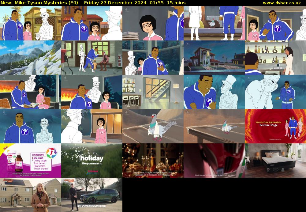 Mike Tyson Mysteries (E4) Friday 27 December 2024 01:55 - 02:10