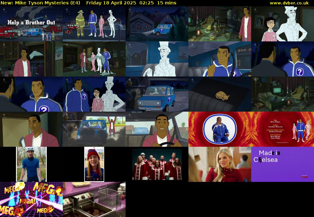 Mike Tyson Mysteries (E4) Friday 18 April 2025 02:25 - 02:40