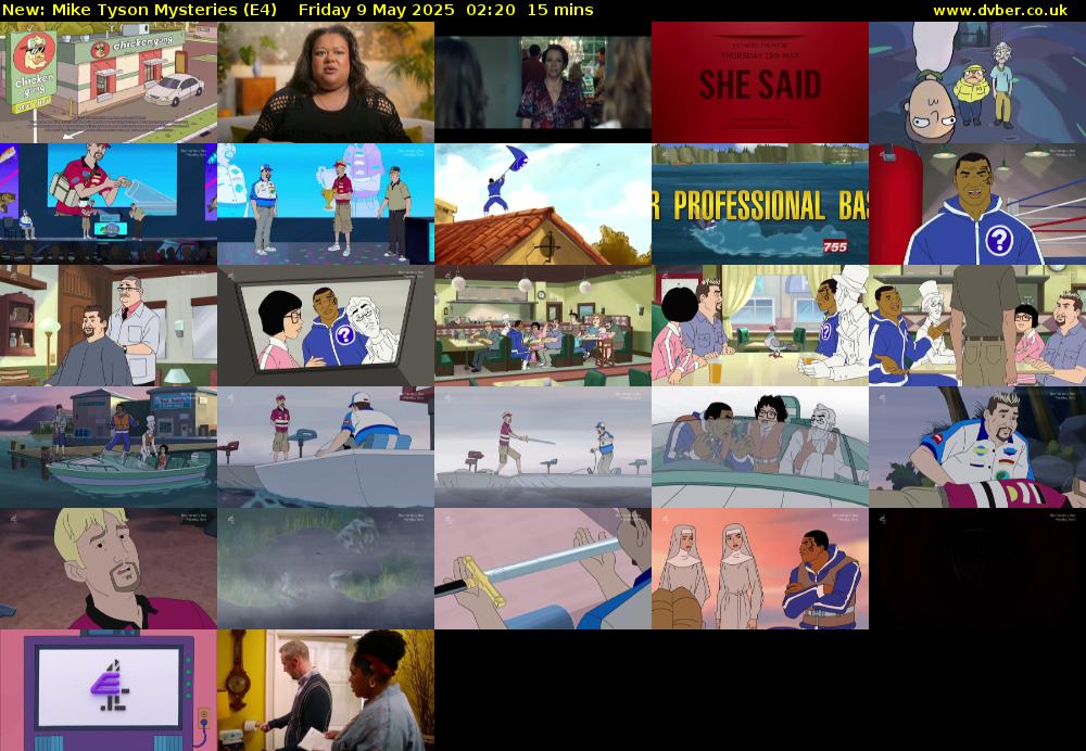Mike Tyson Mysteries (E4) Friday 9 May 2025 02:20 - 02:35