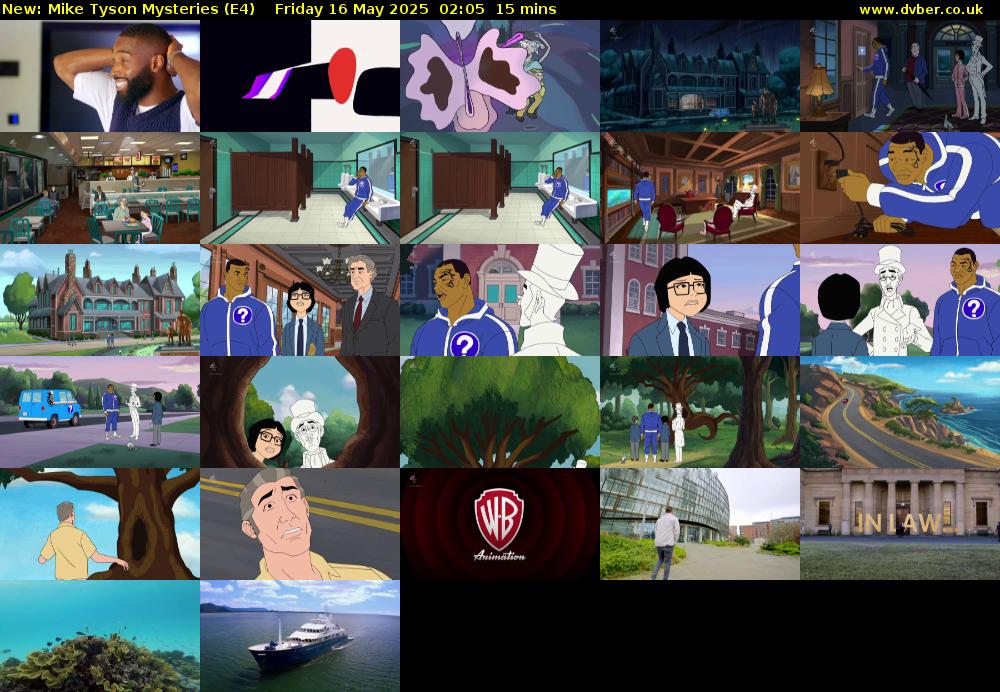 Mike Tyson Mysteries (E4) Friday 16 May 2025 02:05 - 02:20