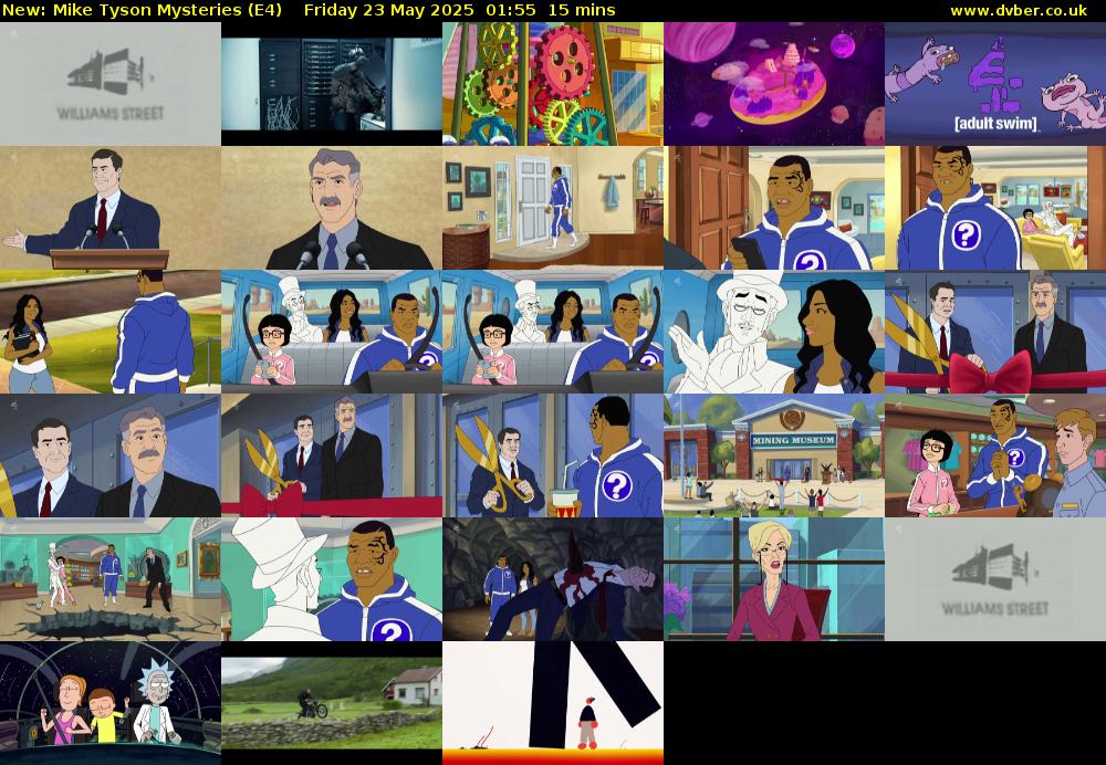 Mike Tyson Mysteries (E4) Friday 23 May 2025 01:55 - 02:10