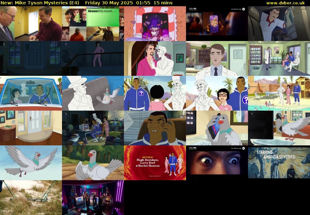 Mike Tyson Mysteries (E4) Friday 30 May 2025 01:55 - 02:10