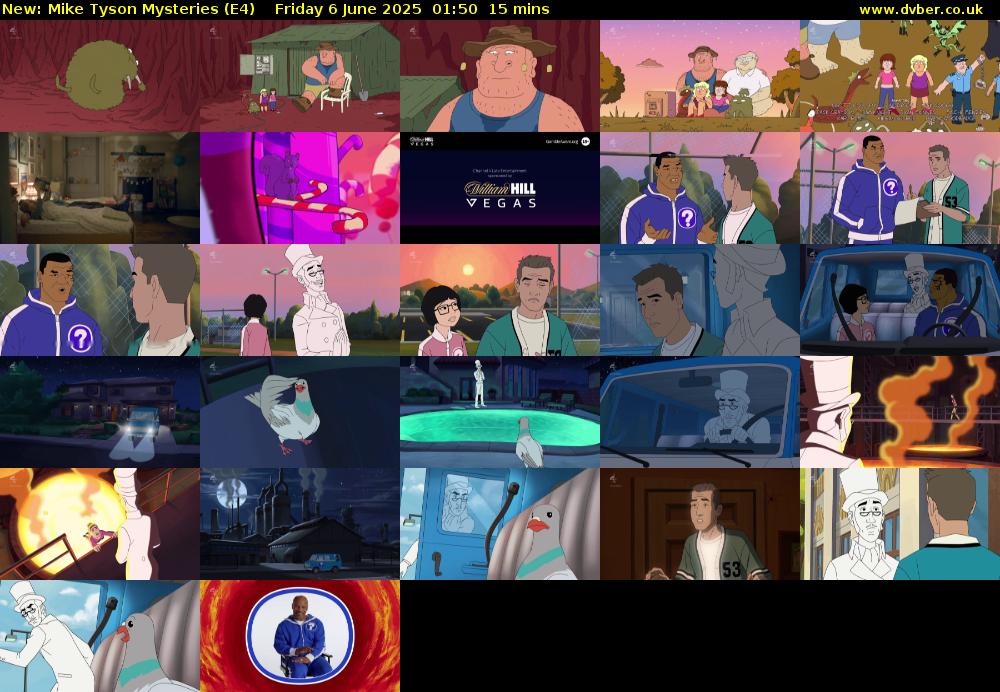 Mike Tyson Mysteries (E4) Friday 6 June 2025 01:50 - 02:05